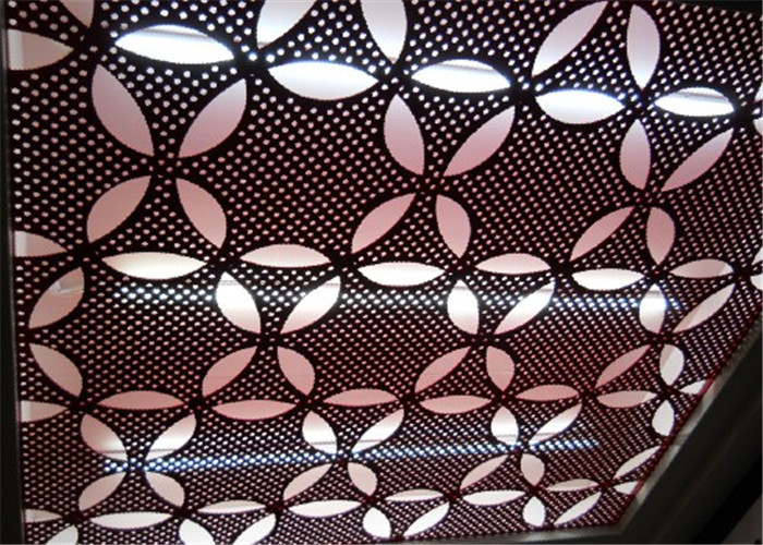 Interior 1.8m Decorative Metal Mesh Sheets Moisture Resistance